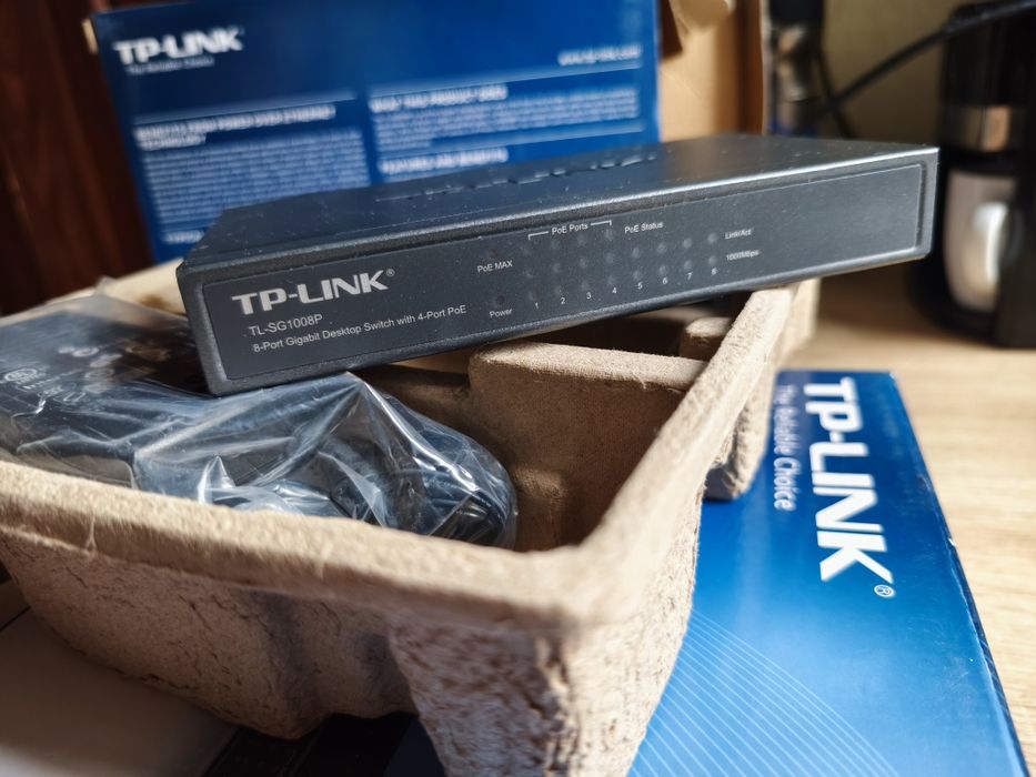 Свіч PoE TP-Link TL-SG1008P
