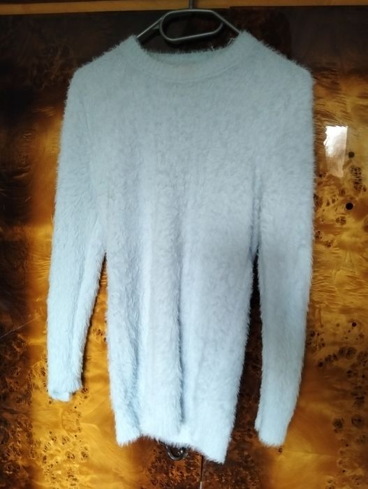 Sweter miły w dotyku rozciągliwy