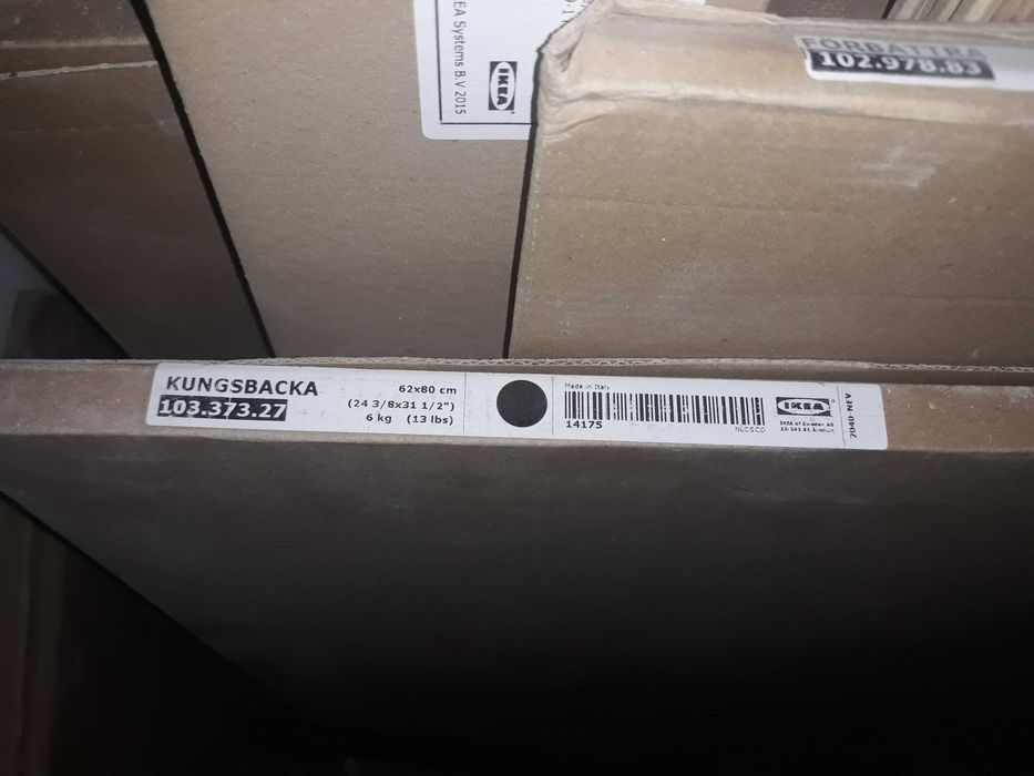 KUNGSBACKA - cozinha - painéis laterais antracite