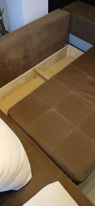 Kanapa narożna, narożnik rozkładany z funkcją spania