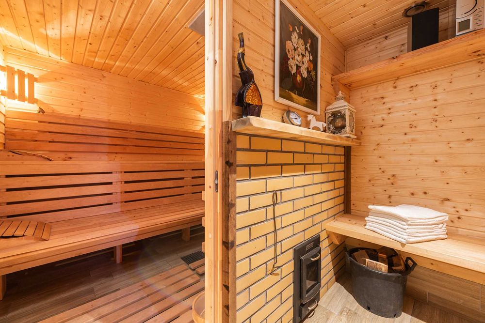 Balia, sauna, J.Narie "Nad Stawem Bogaczewo" ceny od380zł.