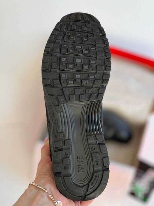 Мужские кроссовки Nike P-6000 Triple Black Premium. 40-45