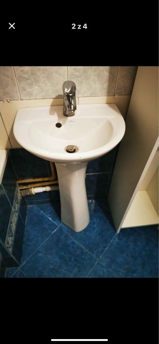Umywalka plus bateria