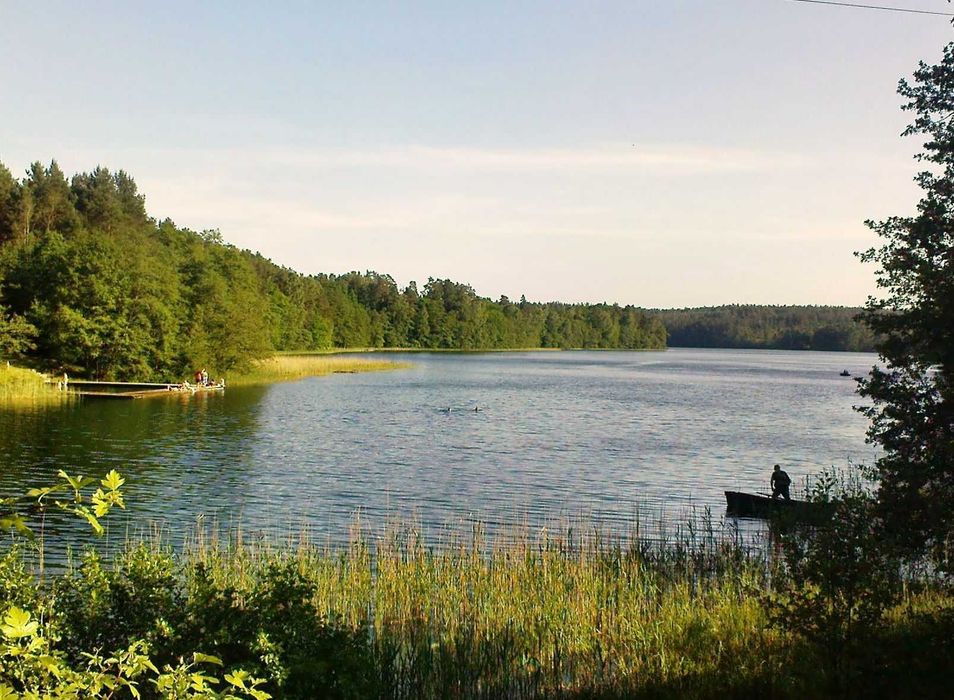Orzyny dom nad jeziorem na mazurach