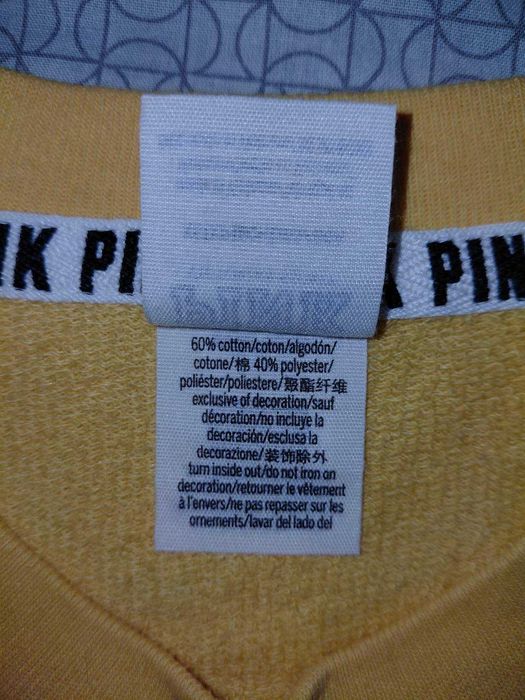 Женский укороченный свитшот PINK Victoria’s Secret (XS/S, оригинальный)