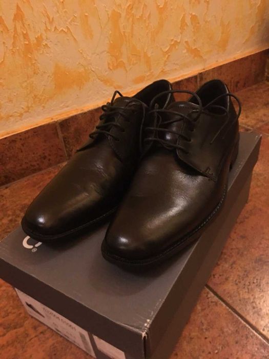 Чоловічі туфлі ECCO.Нові.Шкіра.40 р.