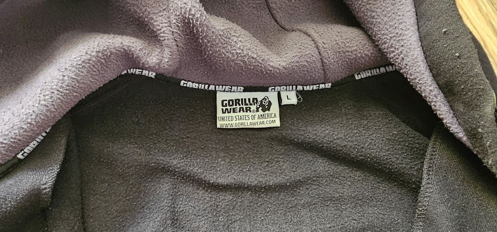 Gorilla Wear 82 bluza męska rozmiar L wymiary na zdjęciach