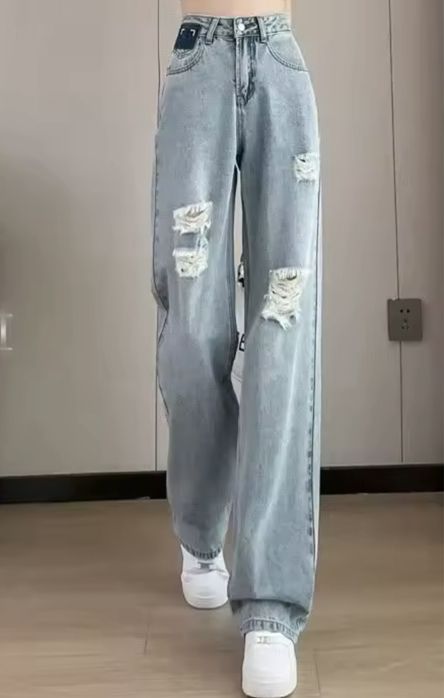 Нові прямі джинси