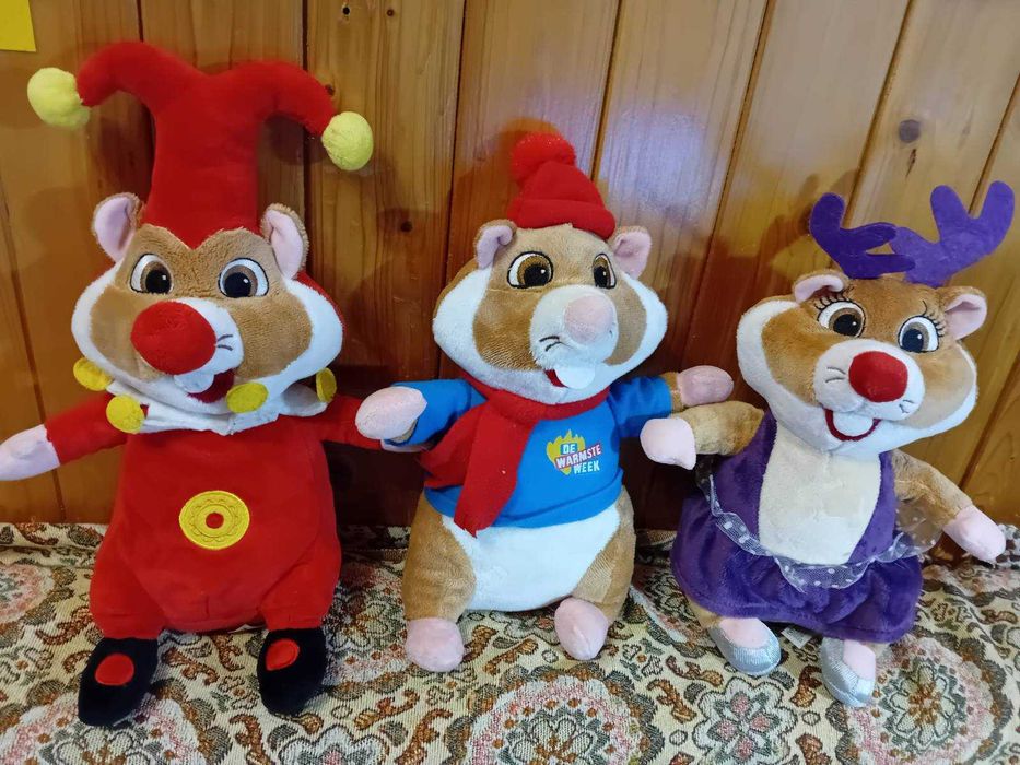 Pluszak maskotka chomik Albert Heijn