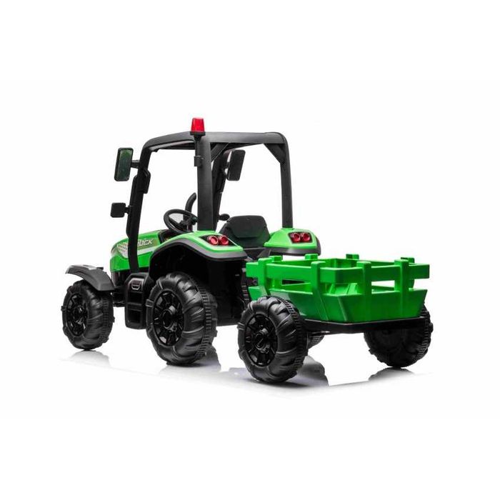Traktor z Przyczepką 400W 24V Auto Ciągnik Pojazd na akumulator Blast