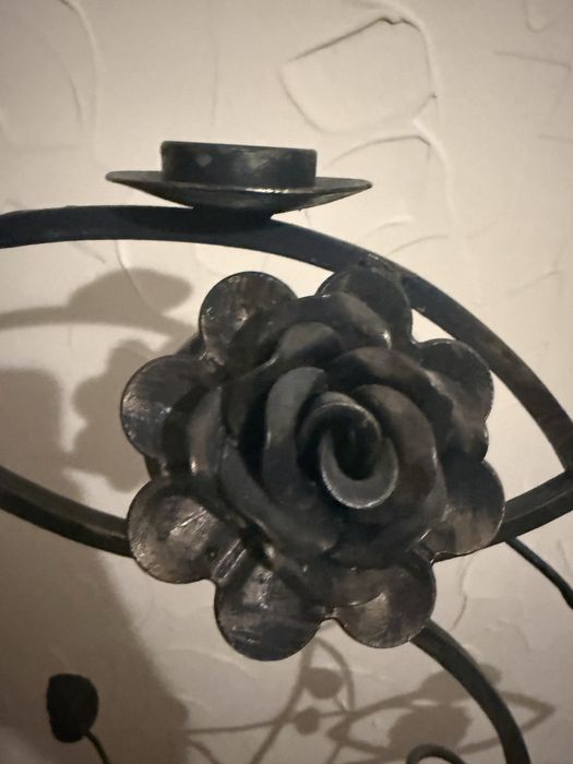 Duży świecznik vintage