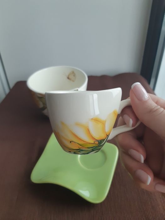 Чашки керамические Spigsrelli Итальянская керамика Посуда Кухня