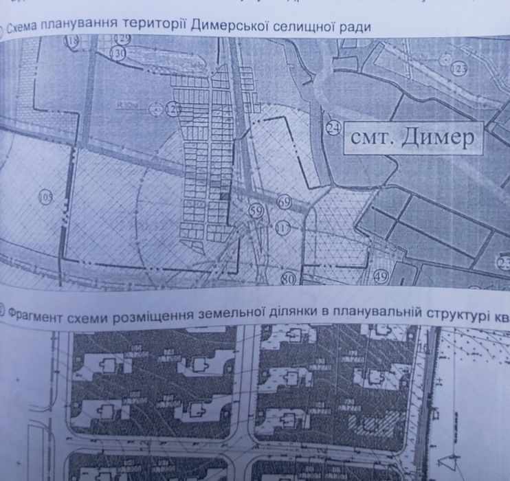 Ділянка під забудову в Димері