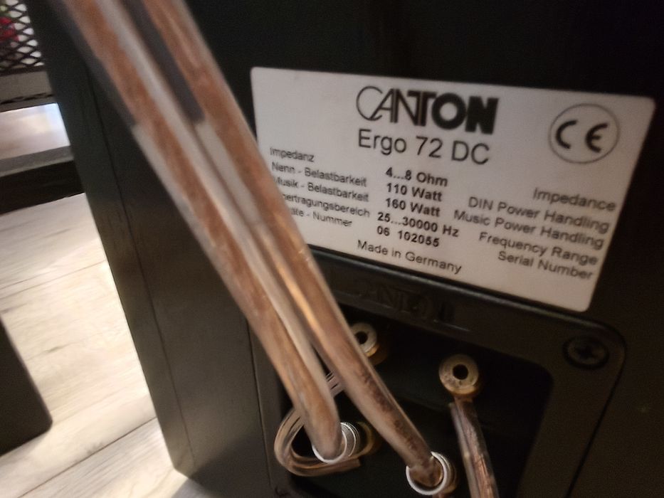 Kolumny Canton ergo 72 DC