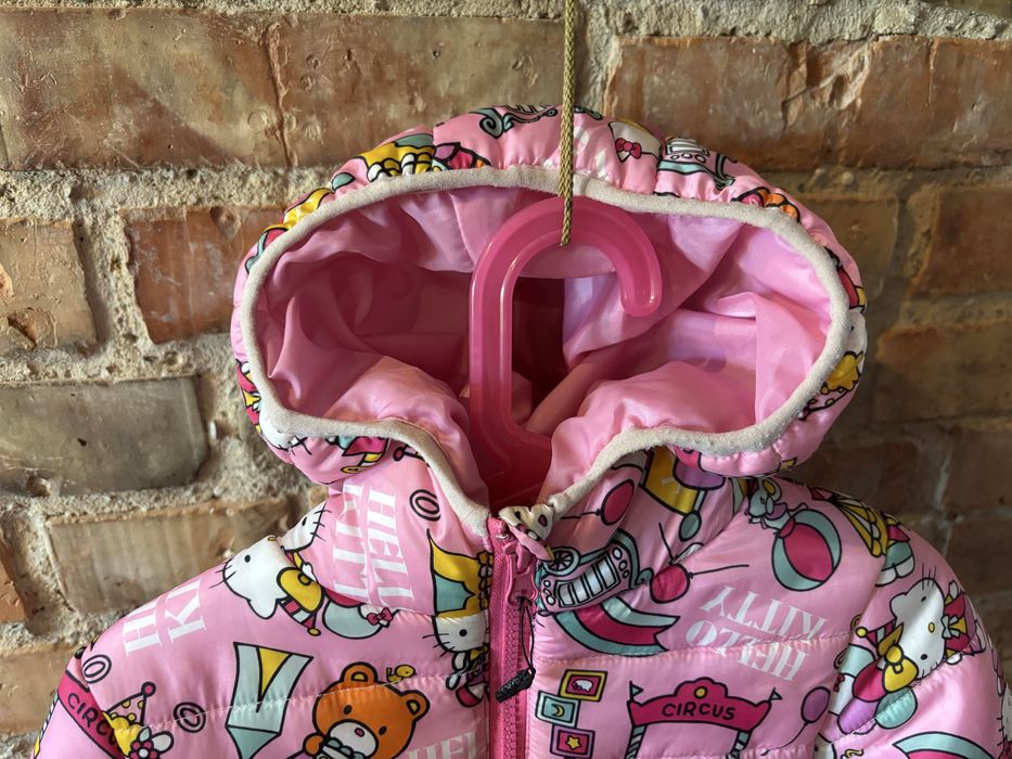Kurtka dziewczeca zimowa ciepla Hello Kitty
