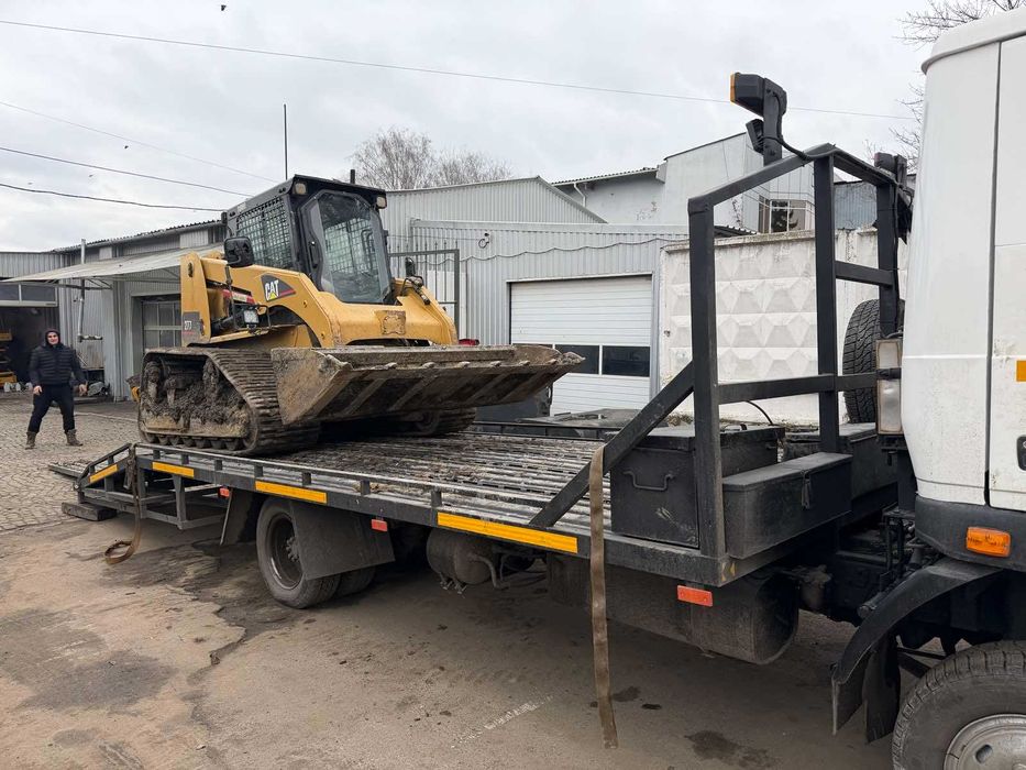Мінінавантажувач гусеничний Caterpillar 277B бобкат,bobcat