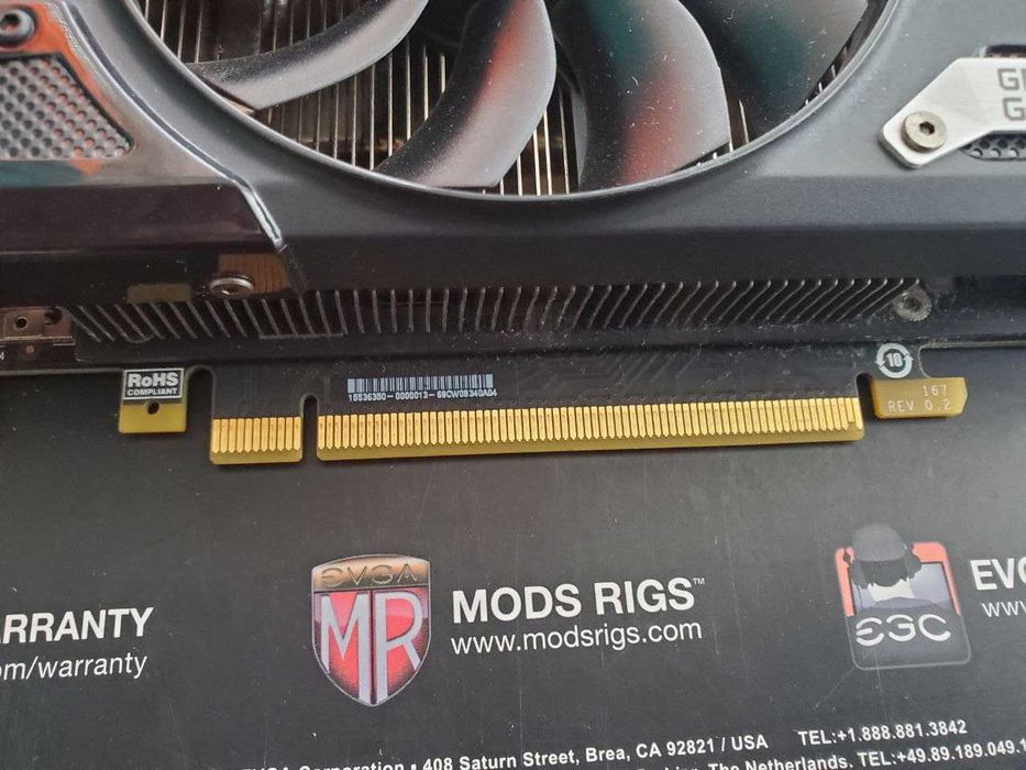 відіокарта  EVGA GTX1060 FTW+