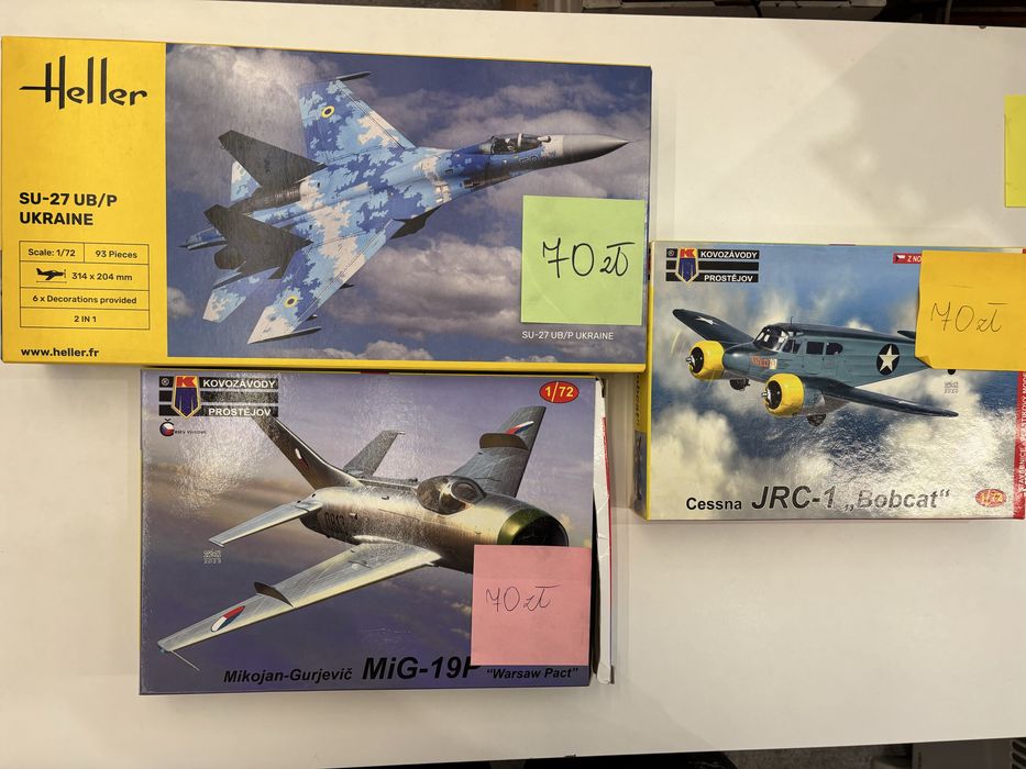 Modele samolotów 1/72