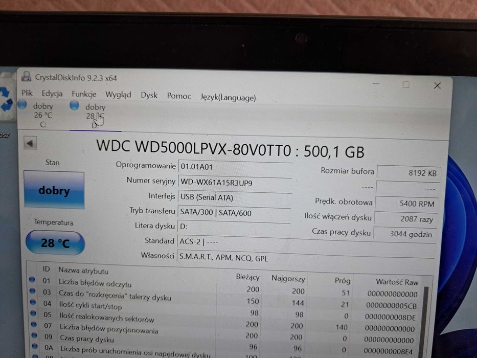 Laptop ACER E15-572G I5-7200U 8GB RAM Zasilacz