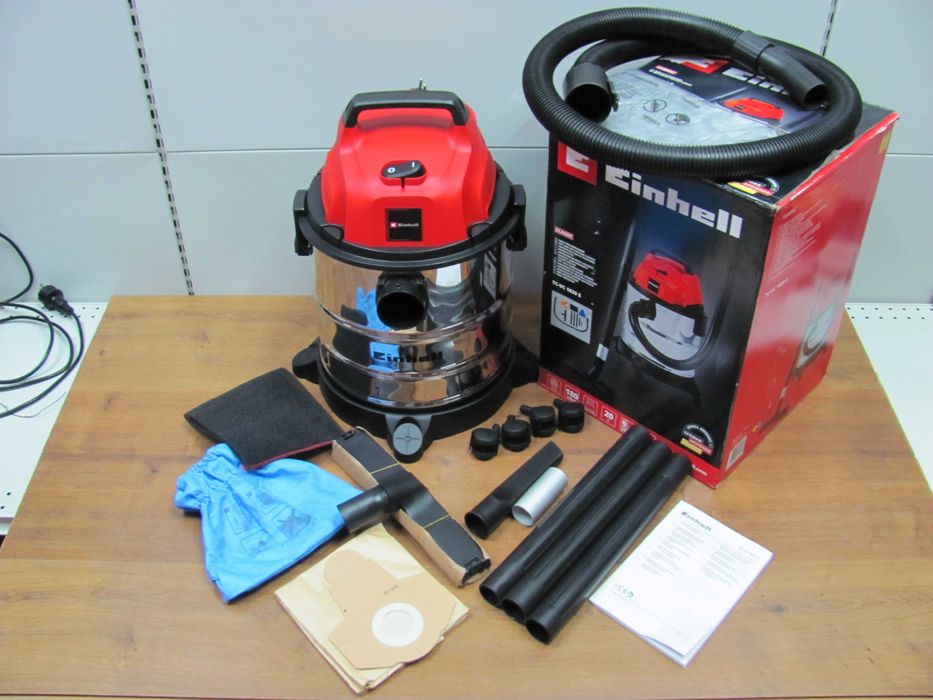 Пилосос будівельний Einhell TC-VC 1820 S; Einhell TC-VC 1815 S та Einhell TC-VC 1812 S промислові порохотяги пилосмоки привезено з Німеччини