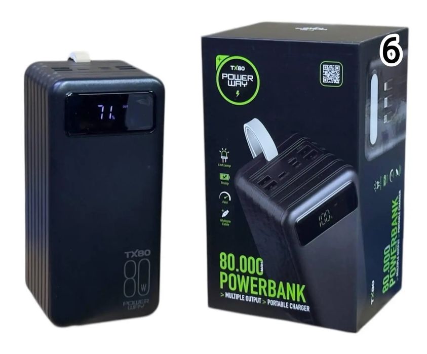 Повербанки від 10 000 - 100 000mAh