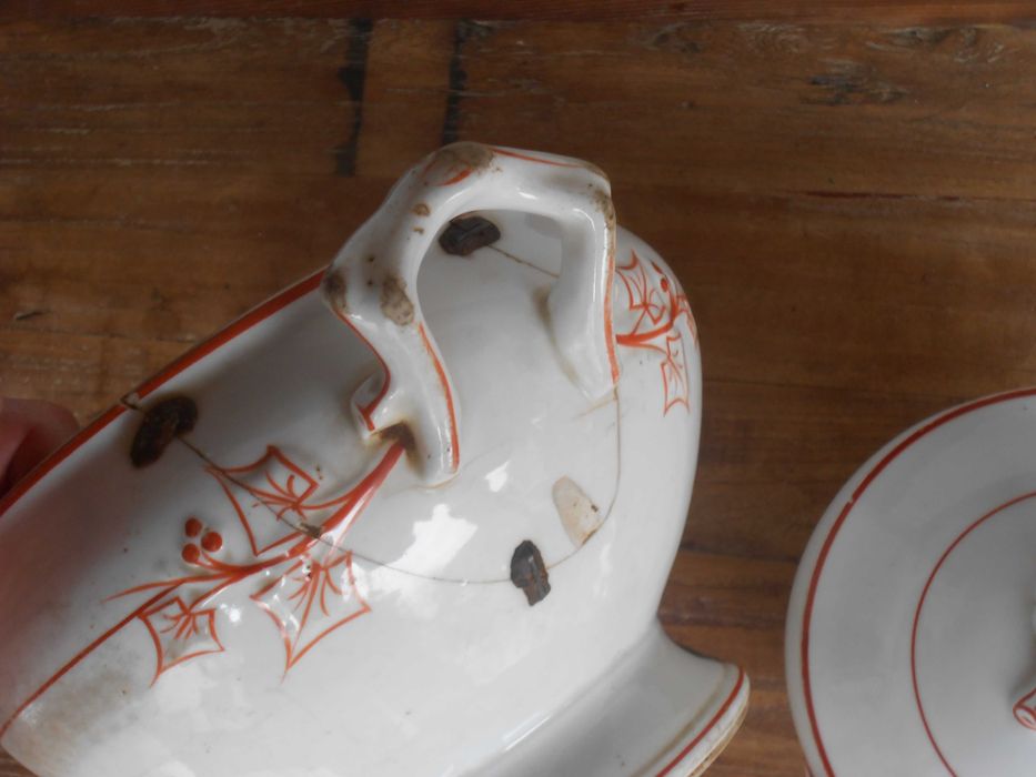 Terrinas antigas Vista Alegre sec. XIX