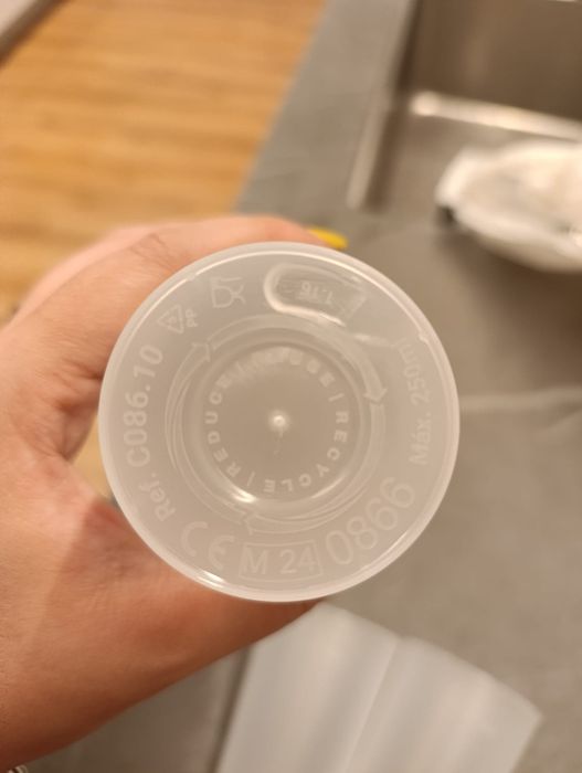 Copos reutilizáveis de Plástico 20/25 cl