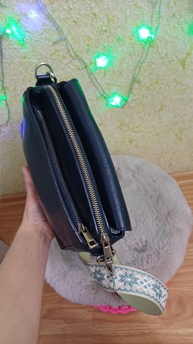 Сумка женская натуральная кожа Borse in Pelle Италия