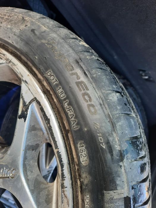 Alufelgi 17  z oponami 5x100 seat 9.5j