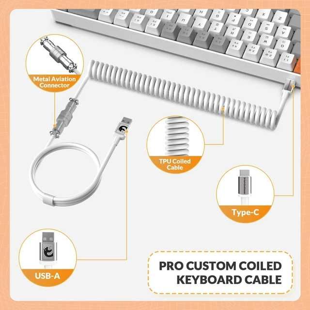 YINDIAO T8 60% Mechaniczna Klawiatura do Gier G672
