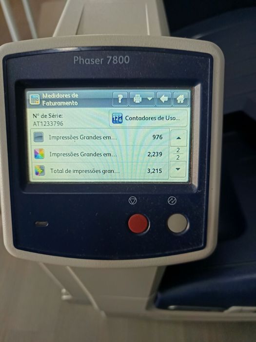 Impresssa digital a branco - Xerox Phaser 7800 (33x120) – kit de impre