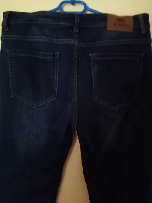 Spodnie jeans granatowe męskie .