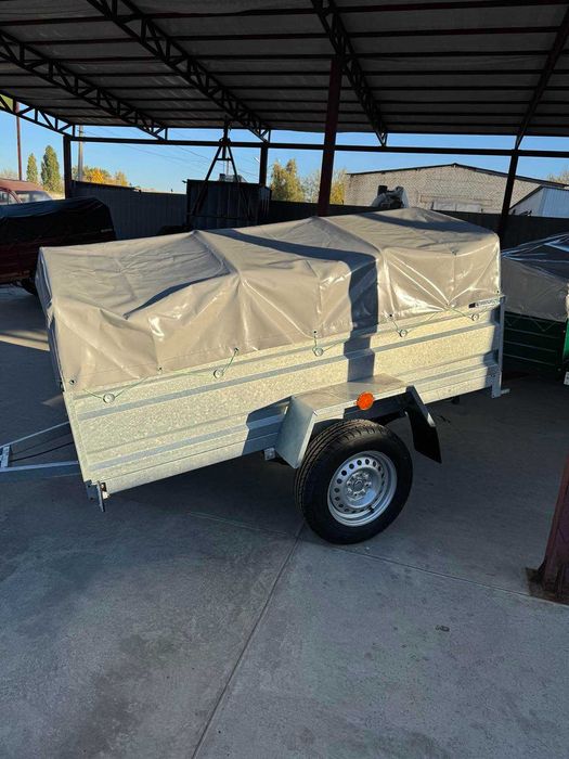 Оцинкований причіп "Дніпро-23"-230х130х40-надійна модель!