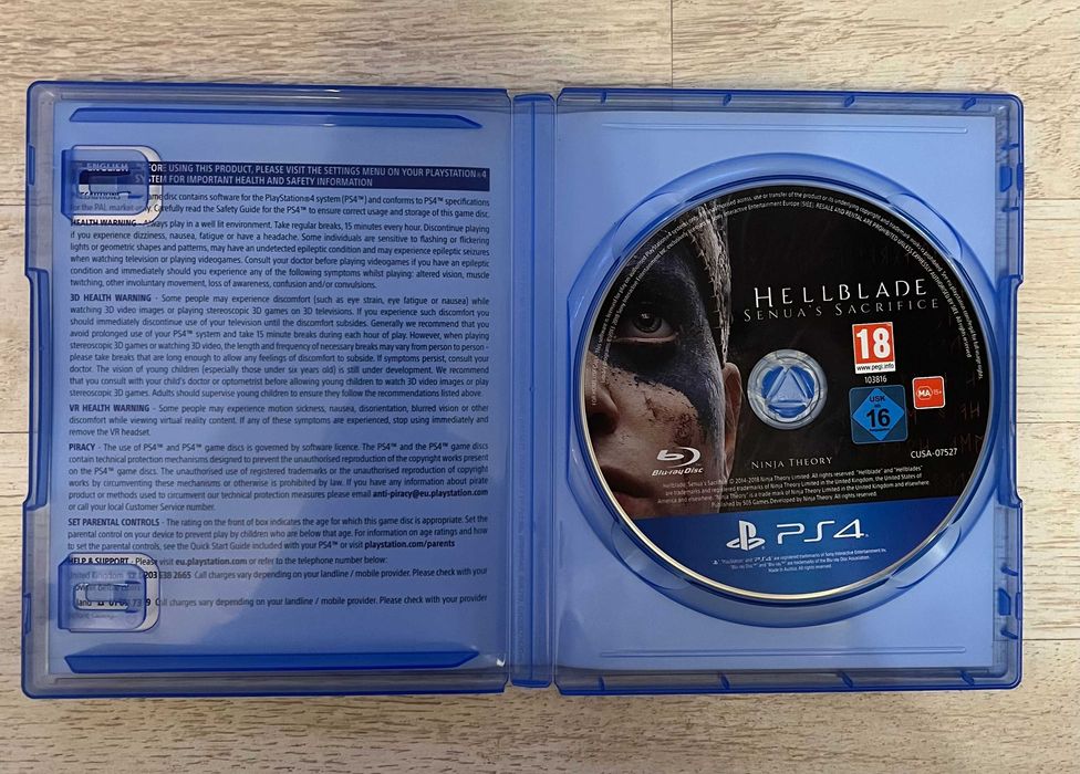 Hellblade: Senua’s Sacrifice - русские субтитры (PS4) - ФИЗИЧЕСКИЙ ДИСК