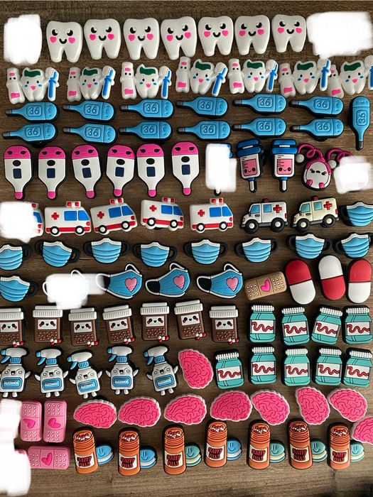 Джибітси для кроксів, jibbitz crocs, джибитсы, аксесуари для кроксів