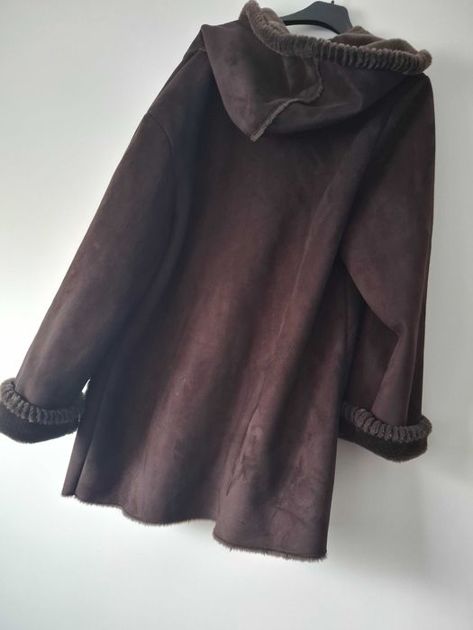 Kożuch sztuczny damski