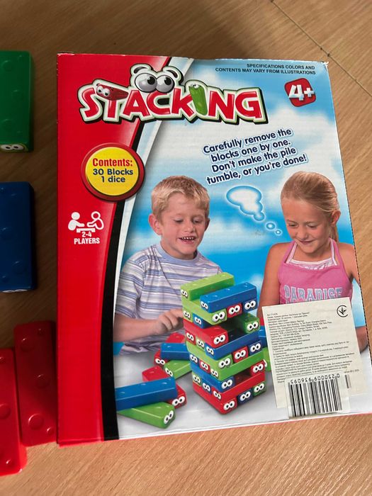 Игры настольные конструкторы  Bunchems и WOOPIE Puzzle 4+