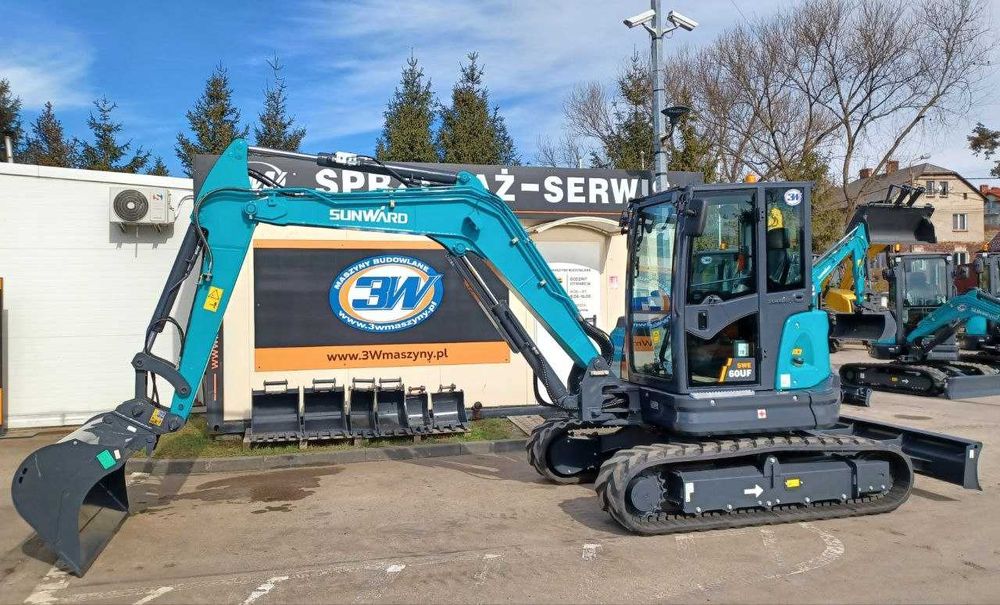 WYPRZEDAŻ ROCZNIKA !!! SUNWARD SWE 60UF 2025, 6000 kg Gwarancja 5 lat!