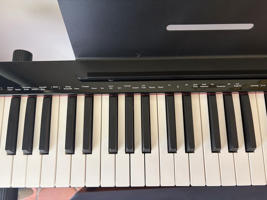 Longeye Piano Digital 88 Teclas Semi-Pesadas | Kit Completo + Suporte + Pedal + Bolsa | Impecável + Garantia
