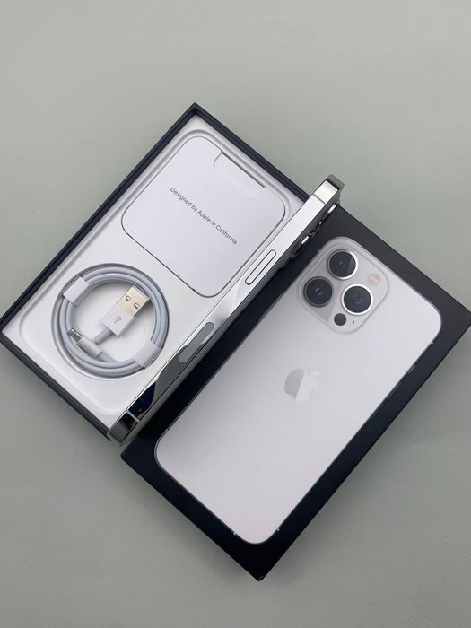 Iphone 13 pro 128gb silver neverlock батарея 100%