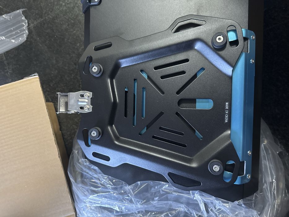 Top Case 65l em Aluminio preto ou cinzento - Novas