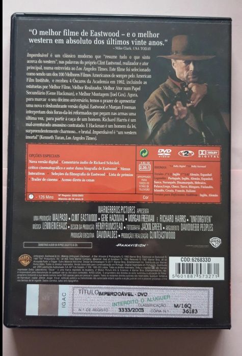 DVD imperdoavel  .