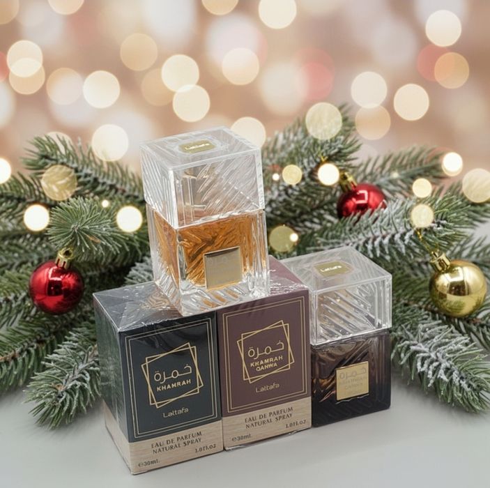 Jesienny masthew 2 szt perfum Khamrah: Qahwa i klasyczny + prezent