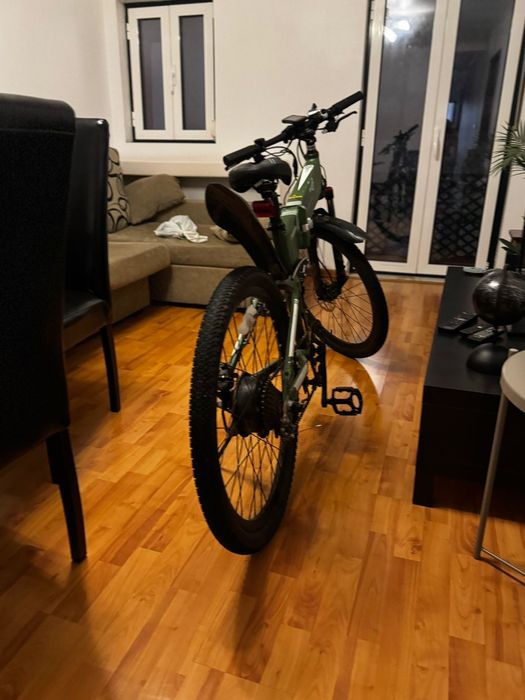 Bicicleta Elétrica Dobrável Bezior X500 Pro (Como Nova)