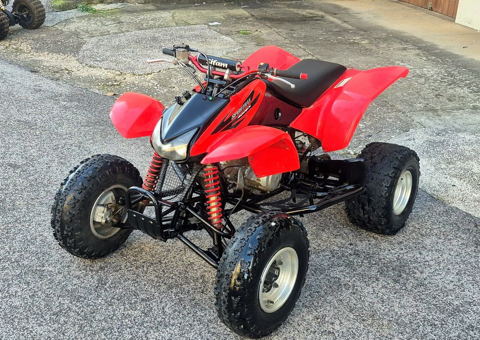 Honda trx 400 com marcha atras