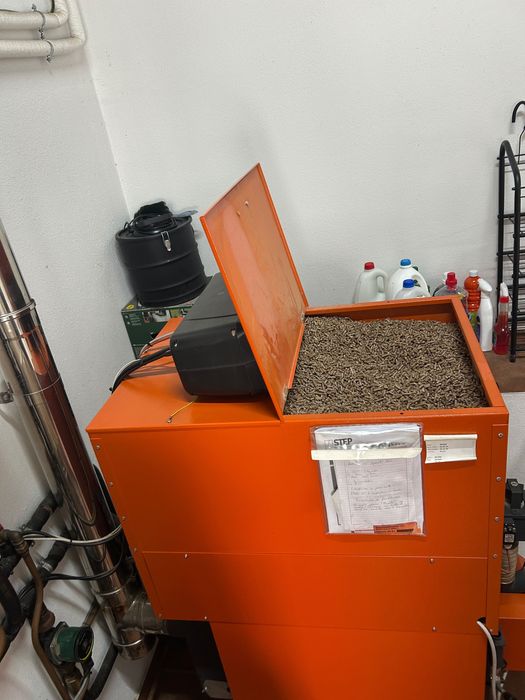 Caldeira STEP GRV30RO a Pellets 30kW – Aquecimento Central