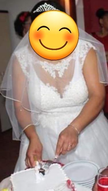 Vestido de noiva tamanho 48