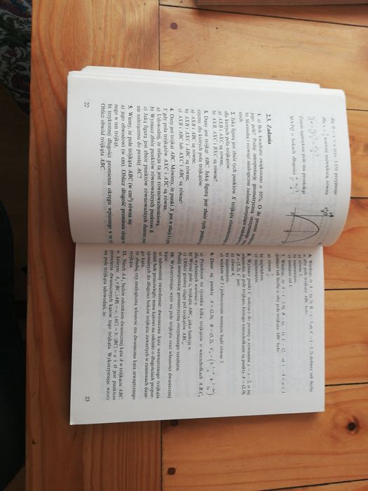 Geometria dla klasy 2 liceum ogólnokształcącego zawodowego technikum