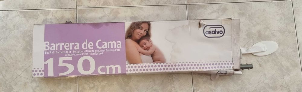 Barreira De Cama 150 Cm Nord White Asalvo