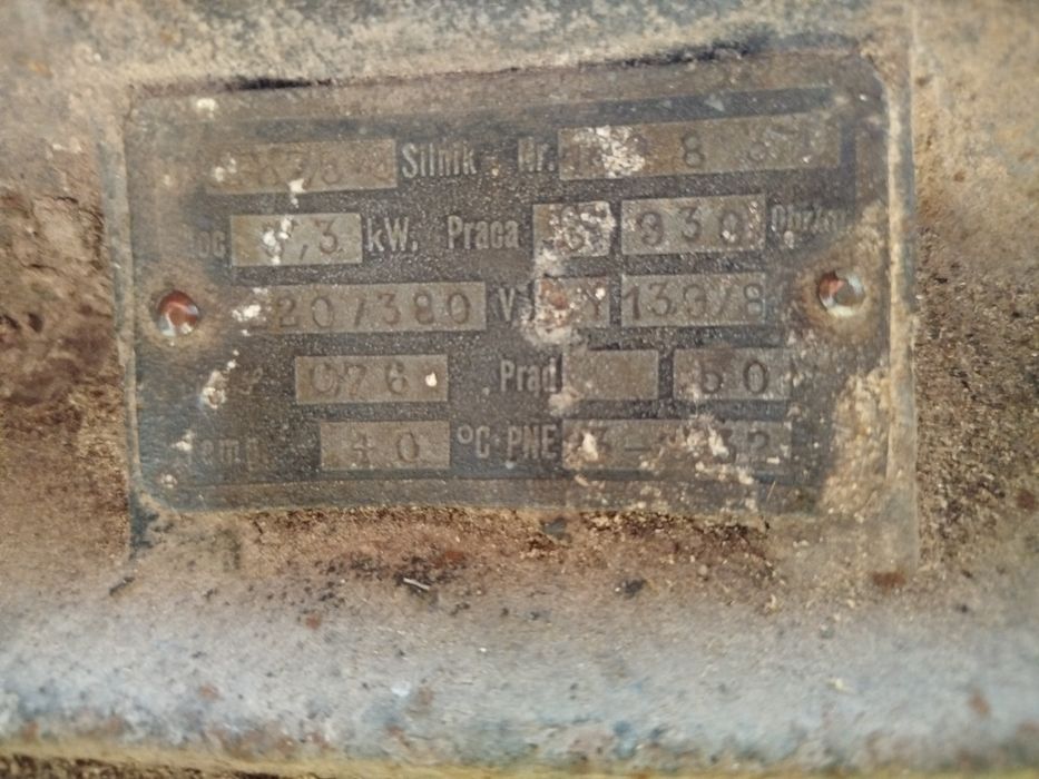 Silnik elektryczny trójfazowy 3,3kw